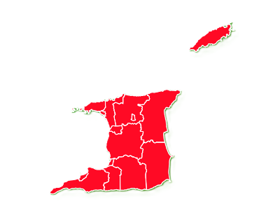 Trinidad and Tobago Map